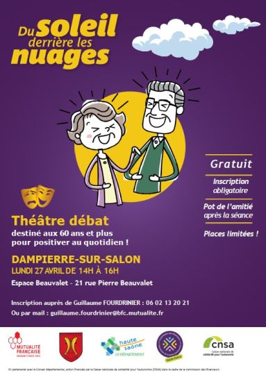 Théâtre débat "Bien vieillir chez vous"